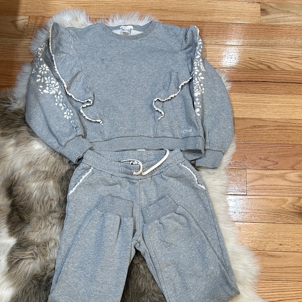 Chloe Gray Kids Matching Set